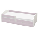 Ágy ráccsal és tárhellyel 80x160, fehér/rózsaszín, COCOLINO