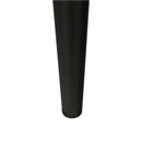 Szék, smaragd szövet/fekete fém, COLETA NOVA