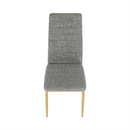 Szék, világosszürke anyag/bükk, COLETA NOVA