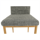 Szék, világosszürke anyag/bükk, COLETA NOVA