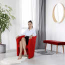 Klub fotel, piros, CUBA