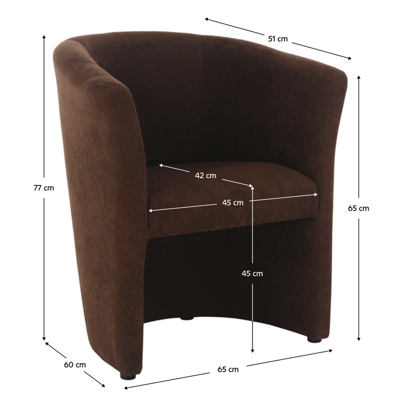 Klub fotel, barna, CUBA