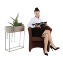 Klub fotel, barna, CUBA