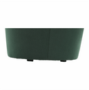 Klub fotel, smaragd anyag, CUBA