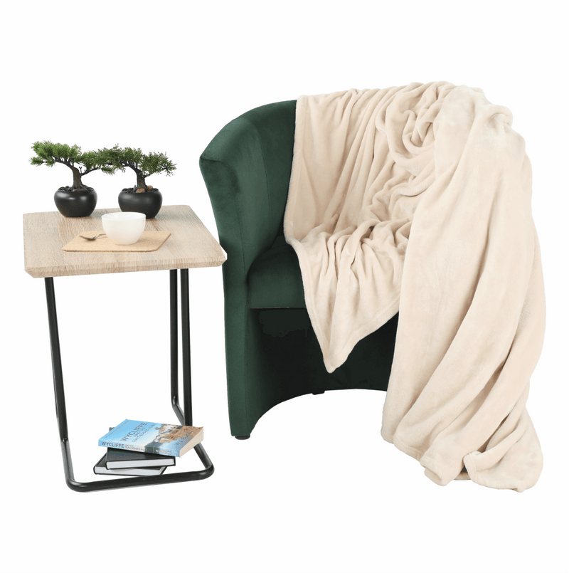 Klub fotel, smaragd anyag, CUBA