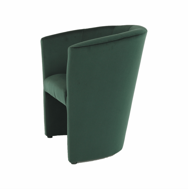 Klub fotel, smaragd anyag, CUBA