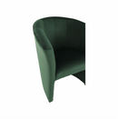 Klub fotel, smaragd anyag, CUBA