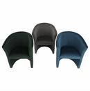 Klub fotel, smaragd anyag, CUBA