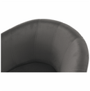 Klub fotel, szürke anyag, CUBA