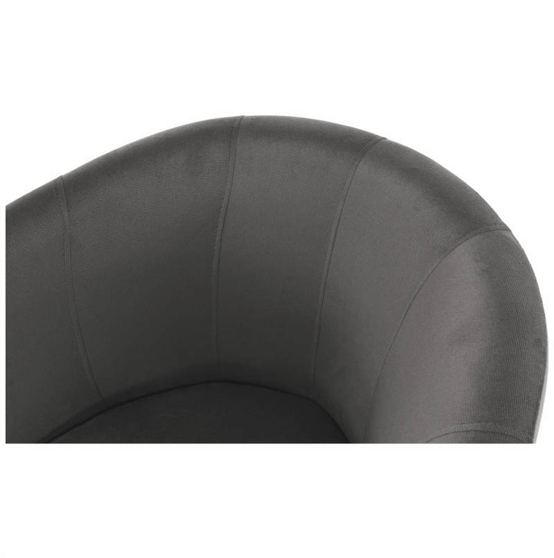 Klub fotel, szürke anyag, CUBA