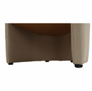 Klub fotel, bézs anyag, CUBA