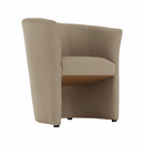 Klub fotel, bézs anyag, CUBA