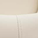 Klub fotel, bézs textilbőr, CUBA