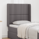 vidaXL Fejtámla Fül Szürke 80 x 16 x 4 cm PVC