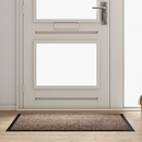 vidaXL Ajtószőnyeg Bézs 60 x 40 x 1.2 cm Mackófleece