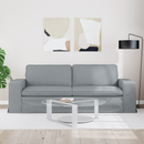 vidaXL Kanapé Világosszürke 222 x 80 x 82 cm szövet