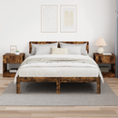 vidaXL Végasztal 2 pcs Füstölt tölgy 40,5 x 40 x 45 cm Faanyag