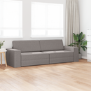 vidaXL Kanapéágy Tópszínű 245 x 78 x 77 cm szövet