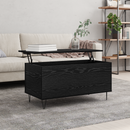 vidaXL Dohányzóasztal Musta tammi 90 x 44.5 x 45 cm Faanyag
