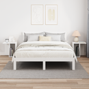 vidaXL Végasztal 2 pcs Fehér 37 x 32 x 40 cm Faanyag