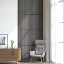 vidaXL Fali panelek 8 pcs Szürke 60,5 x 60 cm