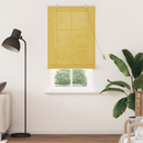 vidaXL Roletta Sárga 80 x 220 cm Bambusz