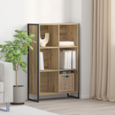 vidaXL Könyvespolc Művészi tölgy 99.5 x 30 x 108.5 cm Faanyag