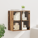 vidaXL Fali Szekrény Öreg fa 68 x 37 x 68,5 cm Faanyag