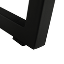 Két darabos dohányzóasztal szett, tölgy/fekete, DAGOR