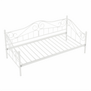 Fém ágy, fehér, 90x200, DAINA