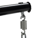 Függő dupla fotel, fekete/szürke/sötétszürke, DAKAN NEW