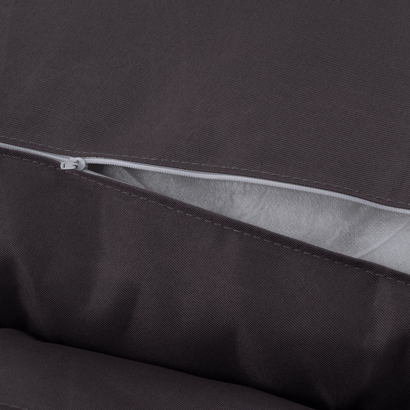 Függő dupla fotel, fekete/szürke/sötétszürke, DAKAN NEW