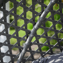 Függő dupla fotel, fekete/szürke/sötétszürke, DAKAN NEW