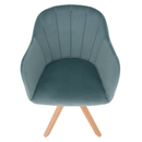 Forgószék, Velvet szövet, neomint/bükk, DALIO