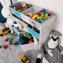 Rendszerező/Polcállvány játékokhoz, sokszínű/minta, DARLING TYP 2