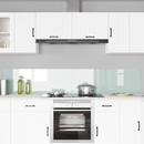 vidaXL Konyhai hátfal 2 pcs Fehér 110 x 40 cm edzett üveg