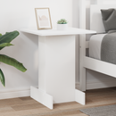 vidaXL Végasztal Fehér 44,5 x 45 x 55 cm Faanyag