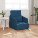 vidaXL Kanapéágy Kék 65 x 80 x 83 cm szövet