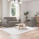 vidaXL Kanapé Szett 2 pcs Tópszínű 158 x 78 x 80 cm szövet