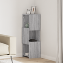 vidaXL Sarokszekrény Szürke Sonoma 30,5x30x95cm Faanyag