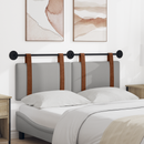vidaXL Fali Fejtámla Egyszínű Felhőszürke 150 x 55 x 5 cm Antik PU