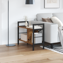 vidaXL Könyvespolc Öreg fa 75 x 30 x 58,5 cm Faanyag