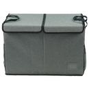 Összecsukható tároló doboz, szürke/fekete, DETER