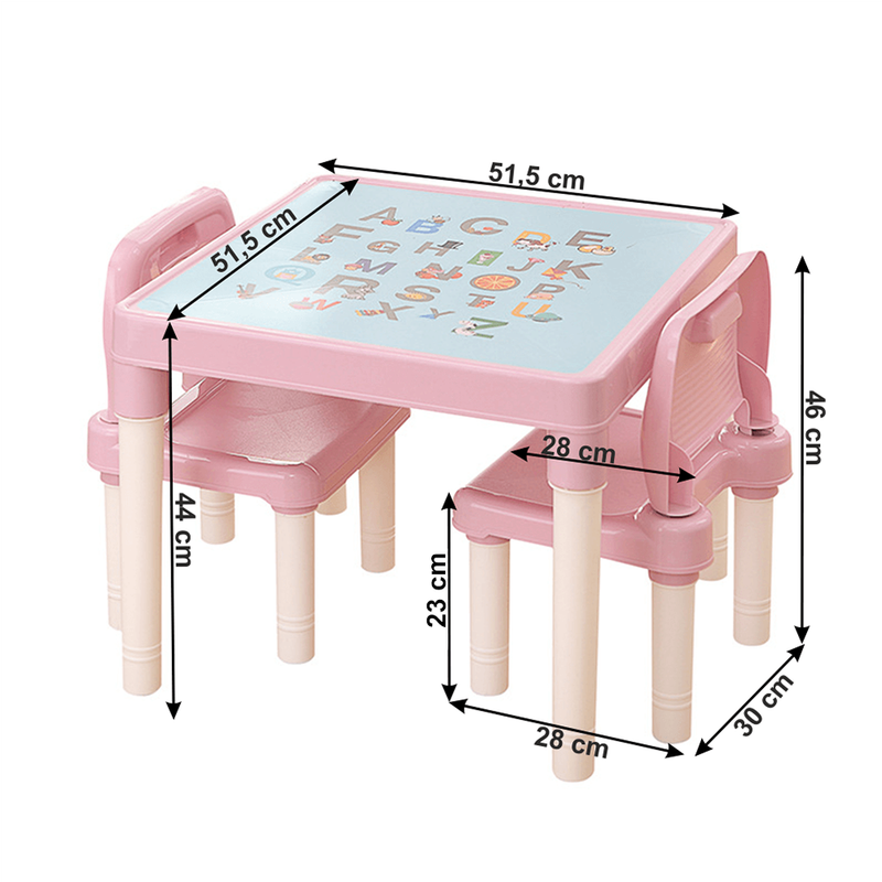 Gyerek szett 1+2, rózsaszín/korall, BALTO