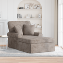 vidaXL Fotel Loungba Szoknyával Homokszín 157 x 91 x 91 cm ARES