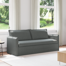 vidaXL Kanapé Sötétszürke 196 x 82 x 85 cm szövet