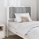 vidaXL Fejtámla Egyéb Fehér 80 cm Tömör fenyőfa