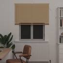 vidaXL Zsaluzia Világos barna mintával 150 x 120 cm 25 mm PVC