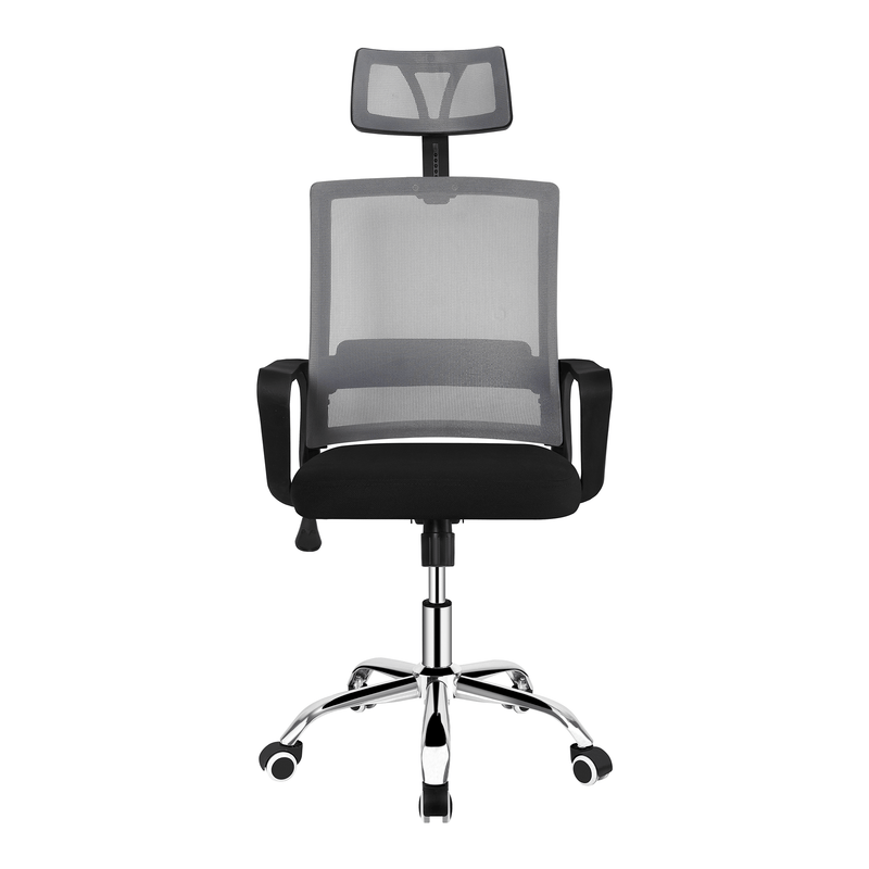 Irodai szék, világosszürke/fekete, DIKAN