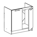 alsószekrény, fehér, FABIANA S - 80ZL